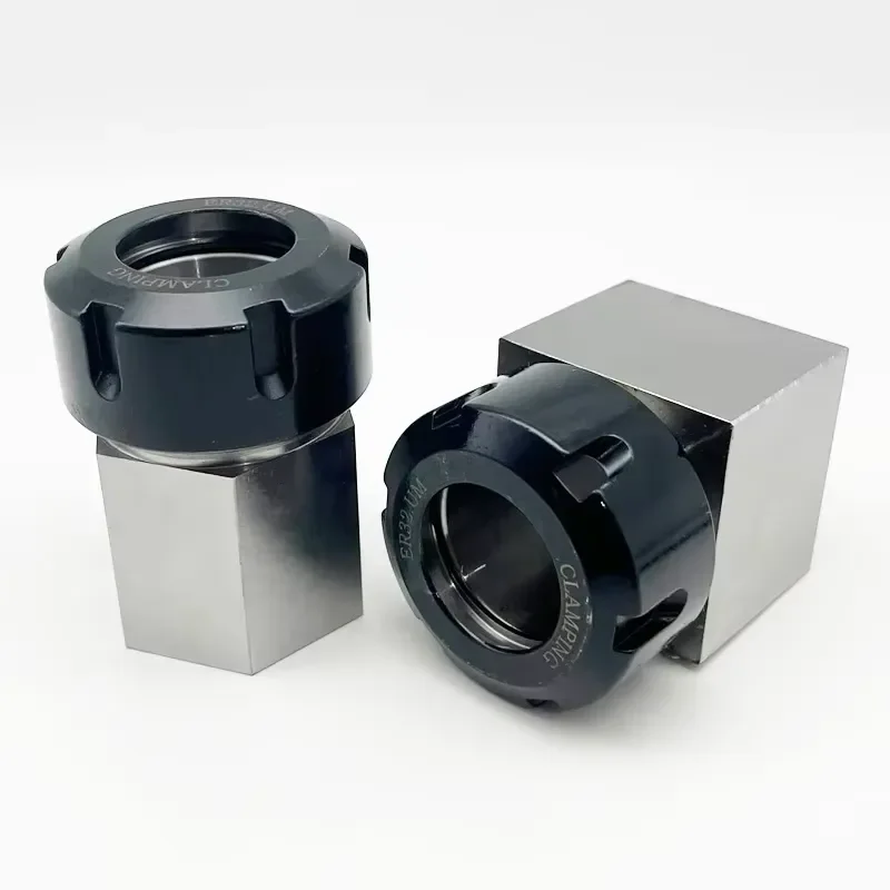 ER25 ER32 ER40 UM Square Hexagonal Knife Set Spring Collet Chuck Holder Hex Tool Holder Milling Collet Extension Rod