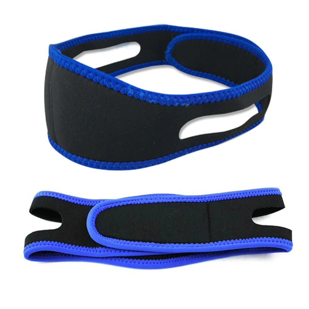 1P Snore Belt CPAP Anti Snore Chin Strap Stop Adjustable Snoring Sleep Apnea Chin Support Straps Health Care Sleeping Aid Tools image 2