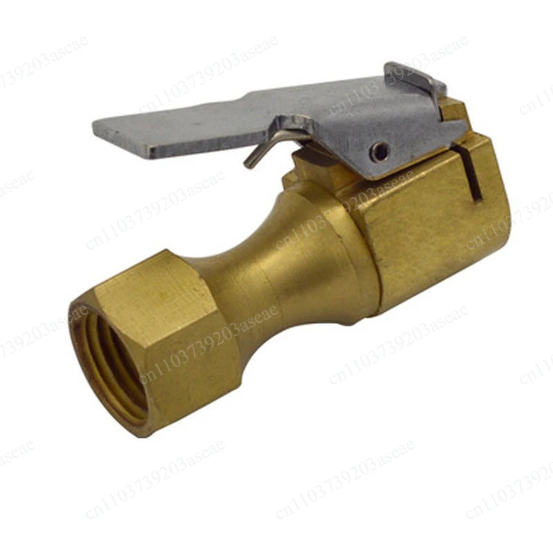 Car air pump threaded valve adapter, car air pump accessories, quick conversion head, clip-on air nozzle