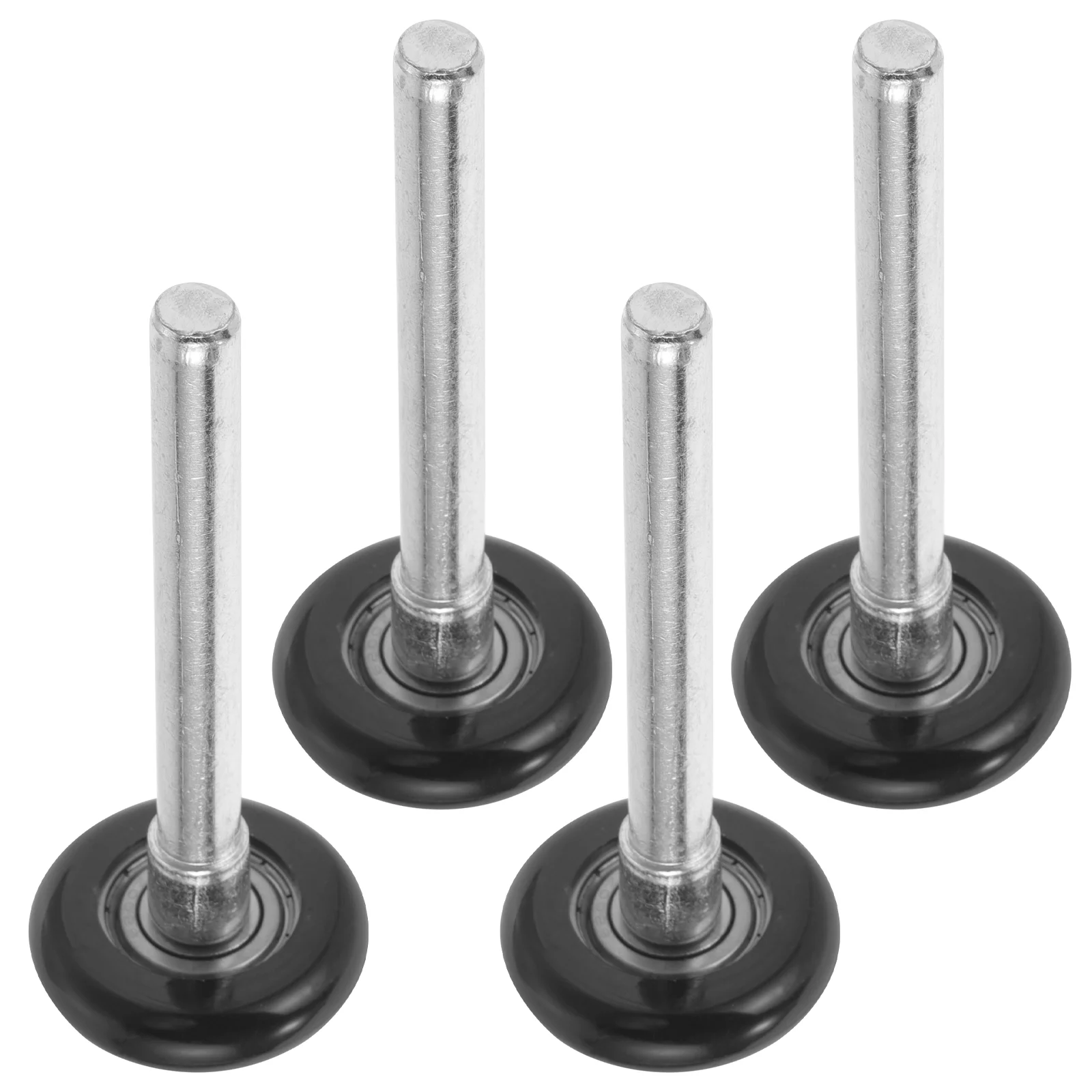 

4 Pcs Garage Door Rollers Nylon with Stem Mute Replacement Precision Bearings Smooth