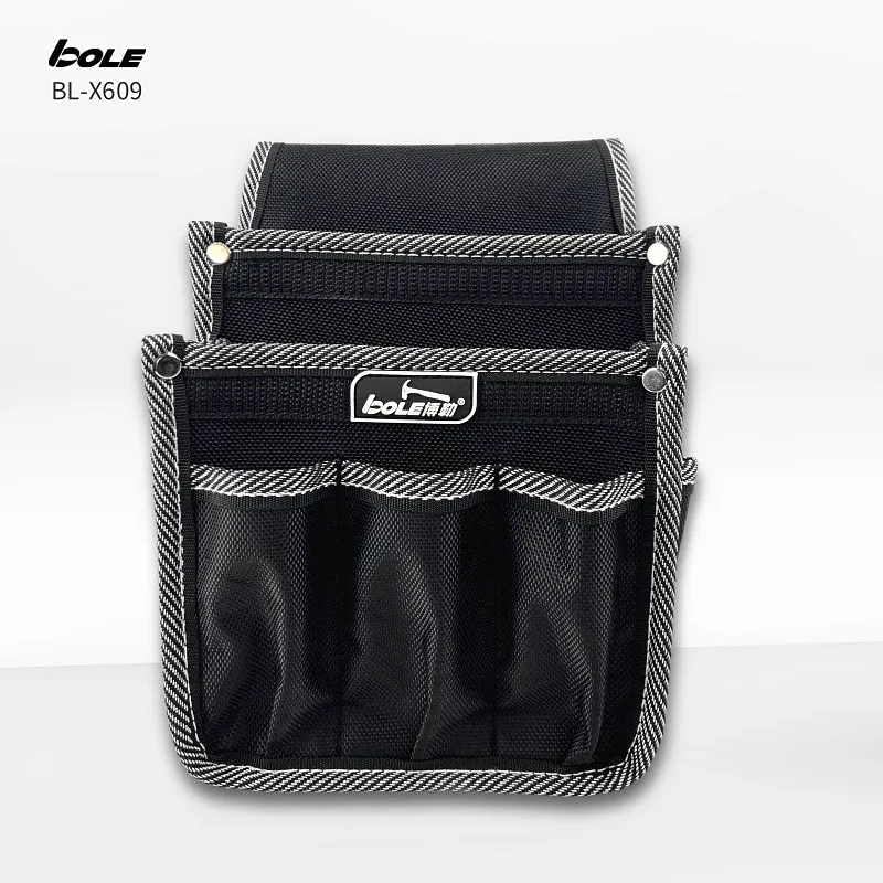 BOLE Square Open Tool Waist Bag Multi-Purpose And Handy Electrician Special Tool Bag