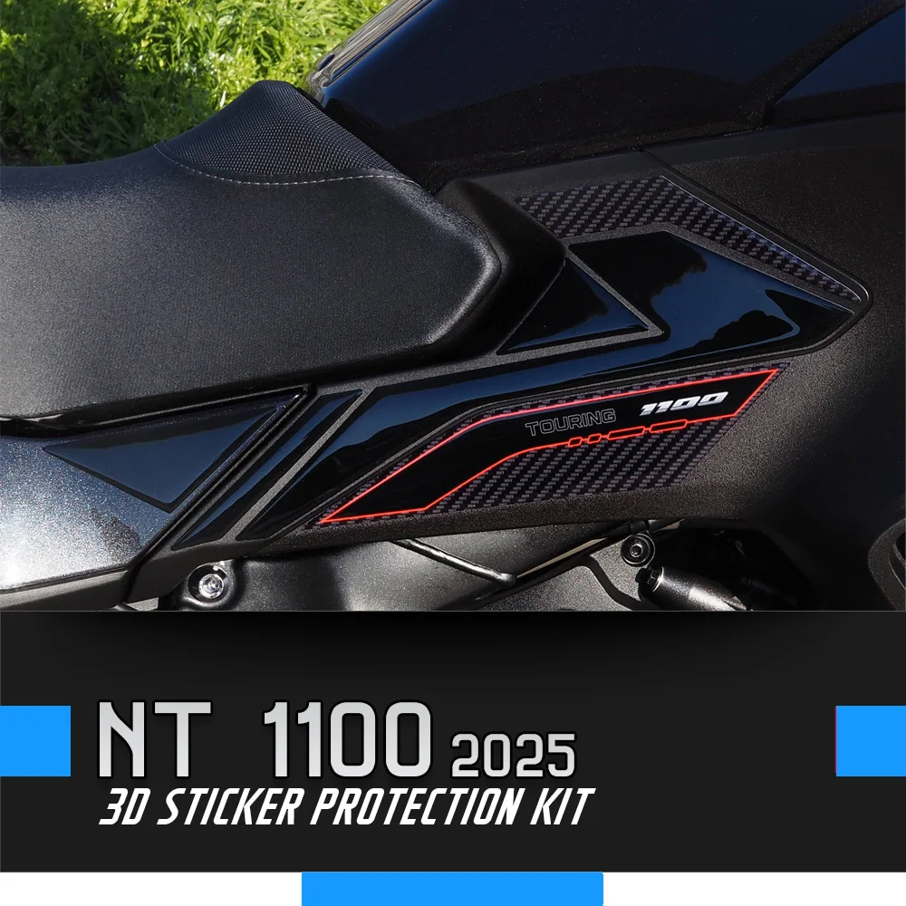 

For NT 1100 NT1100 Tank pad Motorcycle Accessories 3D Sticker Oil Tank Anti-Slip Pad Knee Traction Protector nt 1100 2025