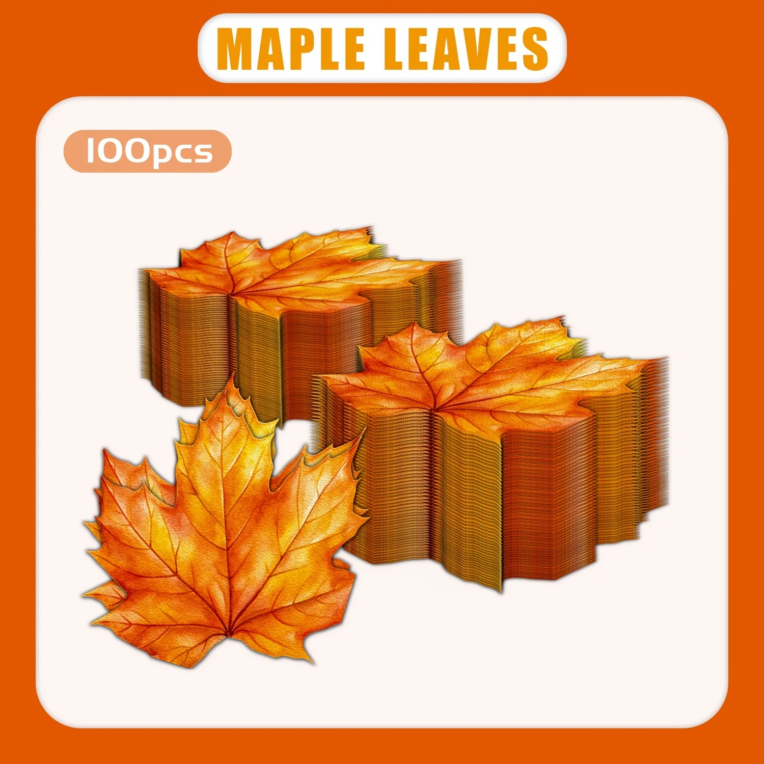 Alien Maple Leaf Disposable Paper Napkins Birthday Bachelorette Anniversary Picnic Kitchen Restaurant Holiday Party Table Decor - view 5