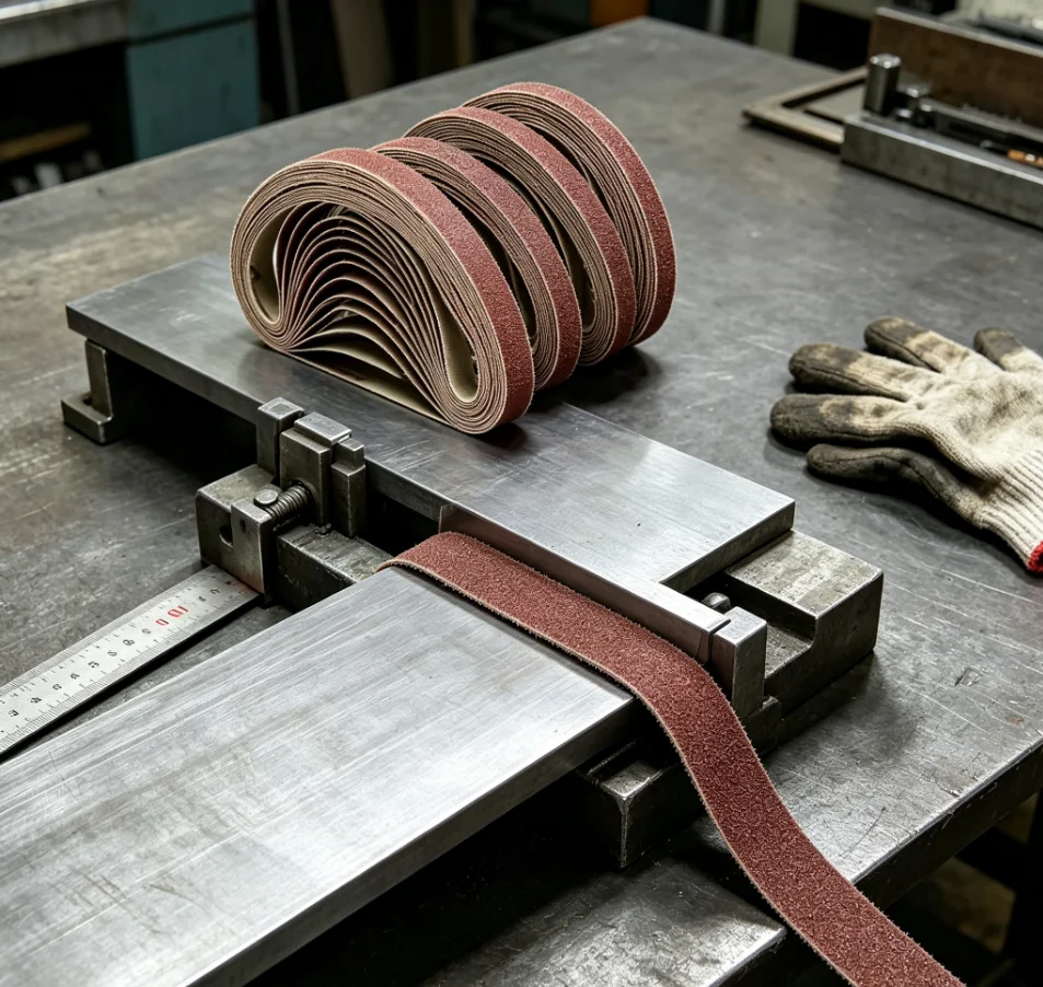 10/20/50pcs 20x520mm Premium Aluminium Oxide Sanding Belts  Sandpaper Grit 60# 80# 120# For Wood Soft Metal Grinding Polishing