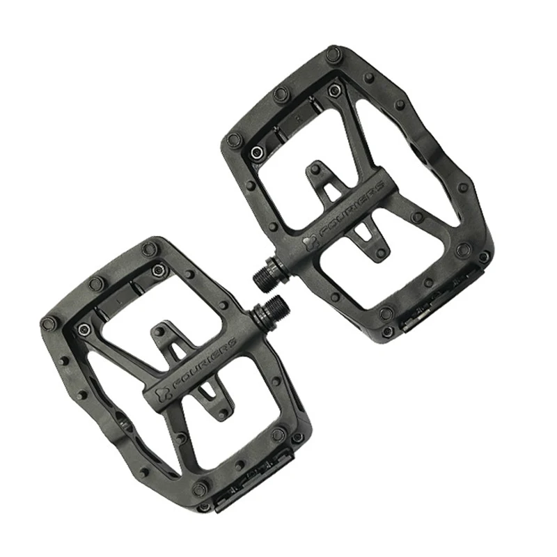 AliExpress FOURIERS PT-PI-150A Bike Pedals Big Size Platform Anti Slip Safety Pins Comfortable Road MTB Folding Touring Gravel Bike Pedal