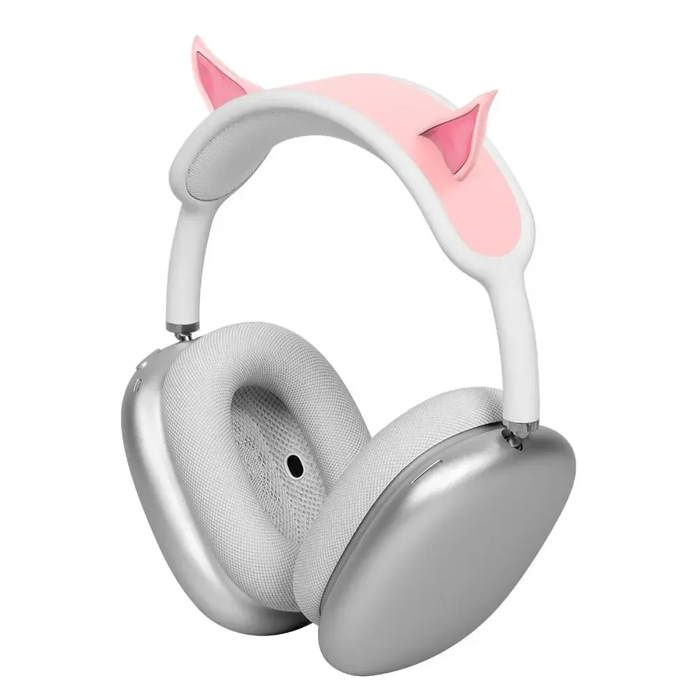 Soft Silicone Headband Cover Decorative lovely Elf Ear Design Headband Protector Suitable for AirPods Max Headphone Accessories