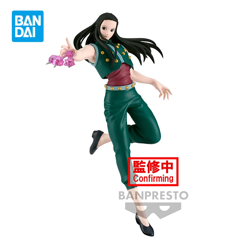 

In Stock Original Bandai Banpresto Vibration Stars VS HUNTERxHUNTER Illumi Zoldyck Anime Action Figures Model Collection Toy