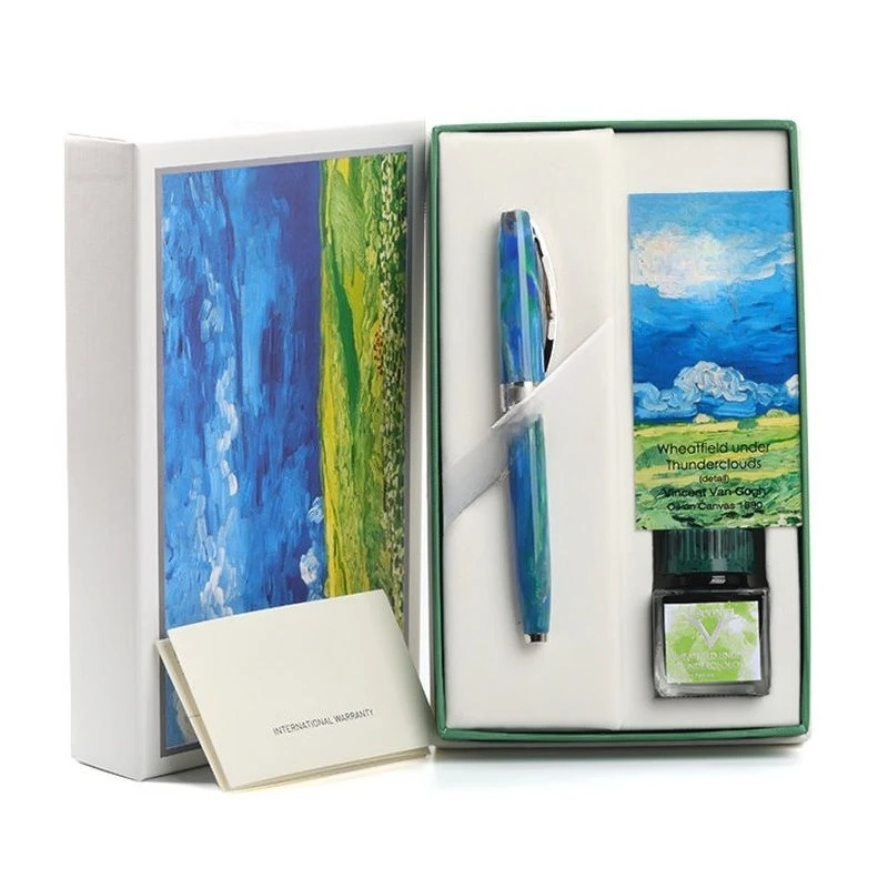 Pen Starry Night Self-Portrait Gift Gift Practice Writing Art