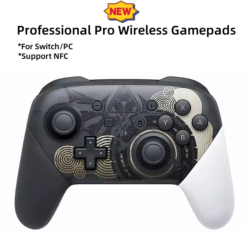 

Wireless Gemepads For NS Switch OLED/LITE PC Wireless Controller Joystick Tears of The Kingdom Style Support NFC Dual Vibration