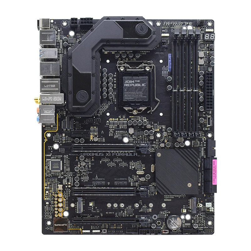 اللوحة الأم ASUS MAXIMUS XI FORMULA Z390 LGA 1151 تدعم i9-9900K/9900KS i7-9700K i5-9600K CPU DDR4 128GB M.2 HDMI ATX