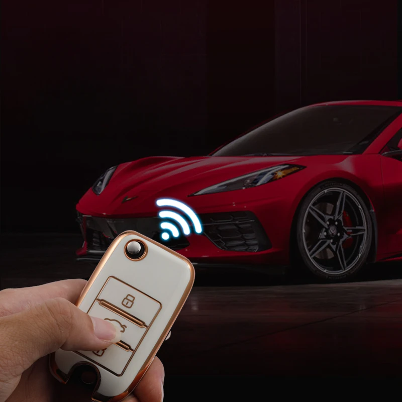 حافظة مفاتيح من البولي يوريثان لتصفيف السيارة ، حامل صدفي ، ملحقات ، Roewe ، RX5 ، MG3 ، MG5 ، MG6 ، MG7 ، MG ZS ، GT ، GS ، 350 ، 360 ، 750 ، W5 #3