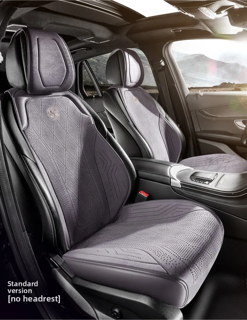 

Luxury Car Seats Protection Universal Car Seat Cover All Season Breathable Auto High Quality Latex Suede Perforated Seat Covers