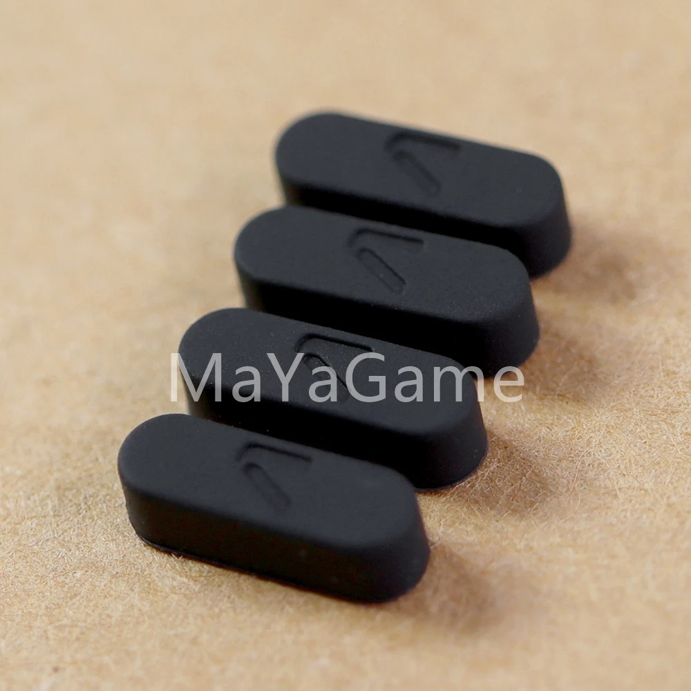 20 комплектов сменных черных резиновых ножек для XBOX ONE S черные белые для XBOX 360 XBOX серии S/X чехол для корпуса резиновый чехол