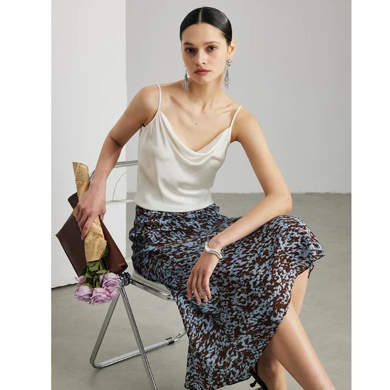 

2026 New Commuter Inner Mulberry Silk Top Silk Sling Vest Women Spring Summer