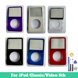 Front Case/Front Cover for iPod Video 5th/5.5th,30GB/60GB/80GB,Black,Blue,Red,Purple,White,Transparent