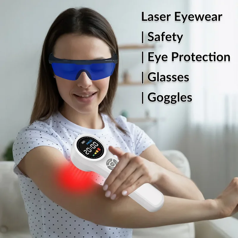 Security-Protection Universal Laser Protection Goggles 200nm- 2000nm Safety Glasses Stylish Protect for IPL/E-light OPT  goggles