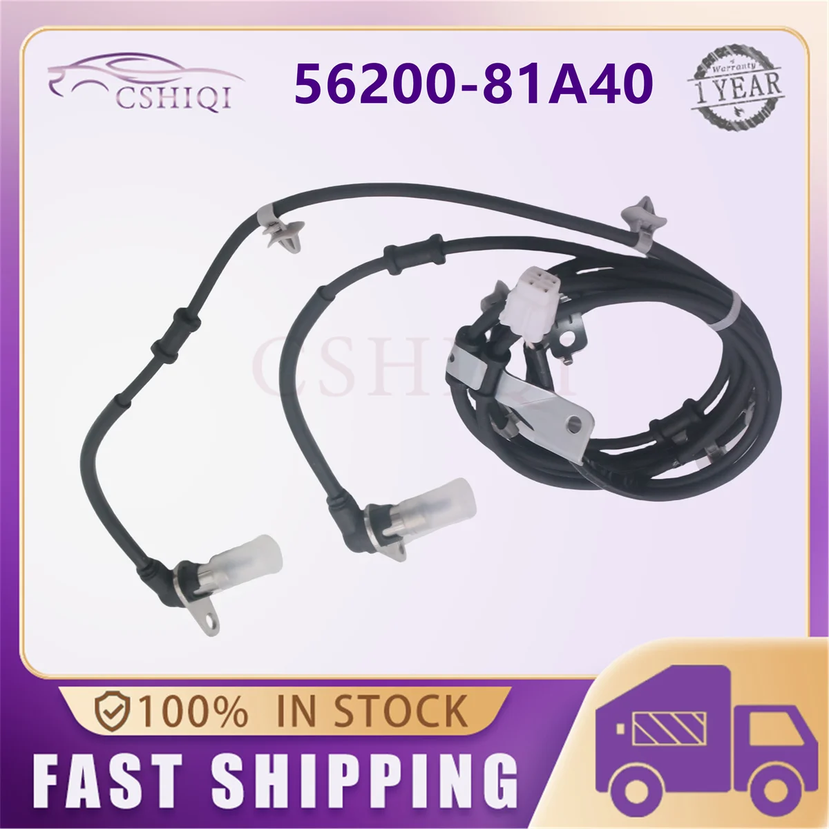 56200-81A40 ABS Wheel Speed Sensor For Suzuki Jimny MK3 JB23 JB33 JB43 JB53 Jimny Wide Sierra Mazda AZ-Offroad Car Accessories