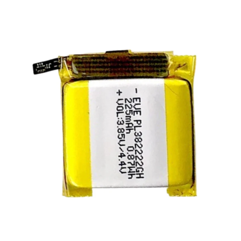 PL382222GH High Quality Watch Battery 3.85V 225mAh For Huami AMAZFIT POP A2009 /Pop Pro A2019 Brand New Replacement Battery