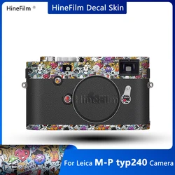 Hinefilm Skin dla Leica M240-P Camera Decal Skin dla Leica M240P Wrap Cover M240 P Camera Premium Camera Wraps Cases