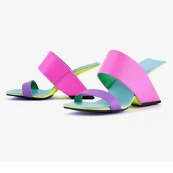 Phoentin 2023 New Brand Design Women Sandals Summer Peep Toe Slippers wedge hollow Heels  Fashion Shoes plus size 41  FT2339