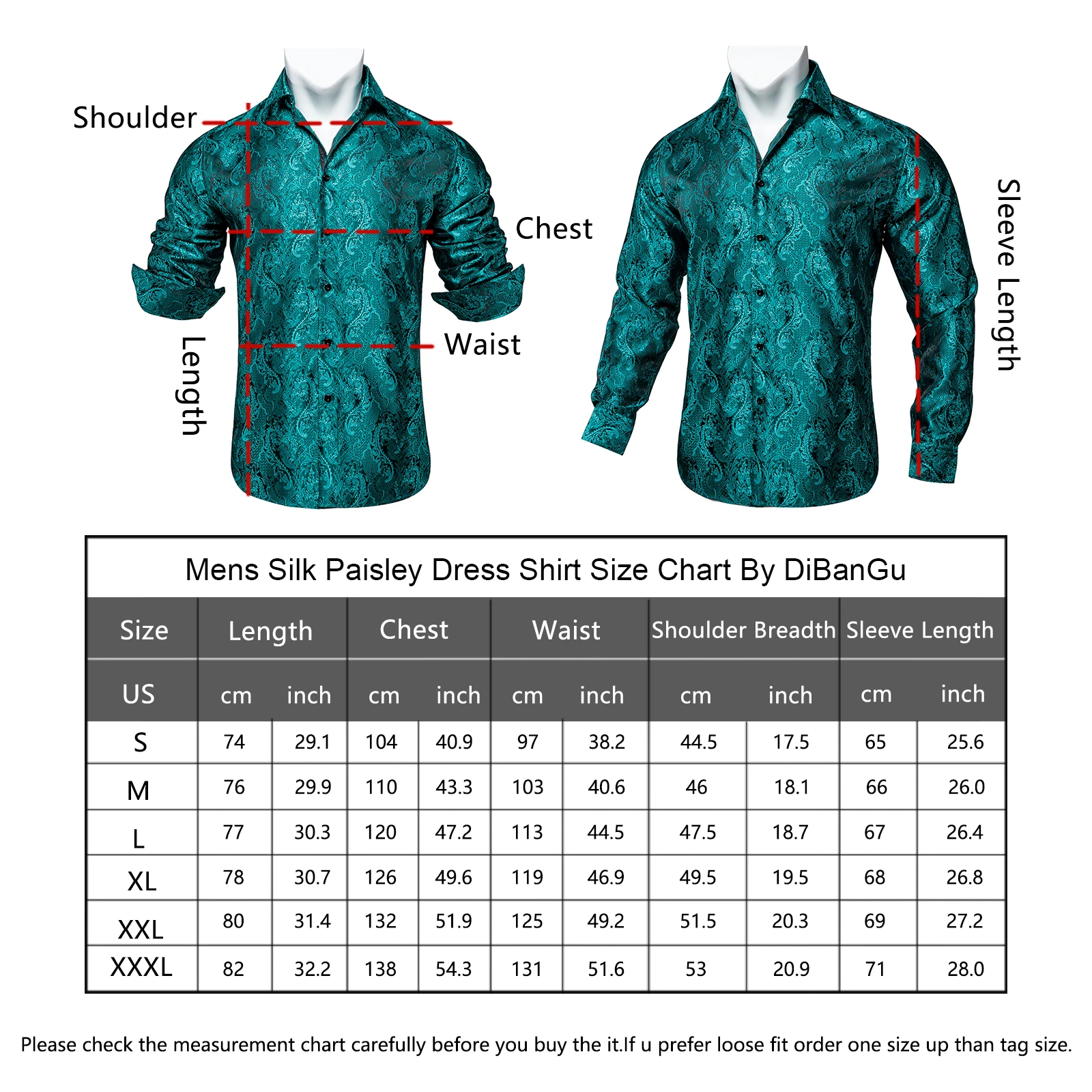 Fashion Men Shirt Green Blue Business Long Sleeve Turn-down Collar Shirts Floral Paisley Causal Party Brand Male Button Blouses