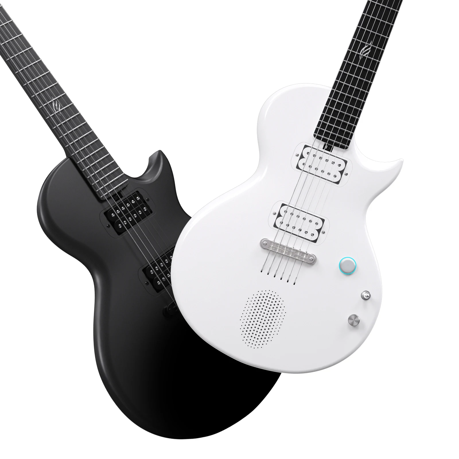 Guitarra eléctrica Enya Nova Go Sonic Guitarra eléctrica inteligente de fibra de carbono con altavoz inalámbrico, preestablecimiento integrado,