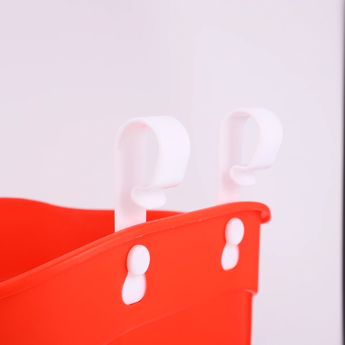 

1 pc Kids Bicycle Red for Scooter Plastic Hanging Bike Storage Durable Easy Install Gift Toddler Children Scooter Basket Bike