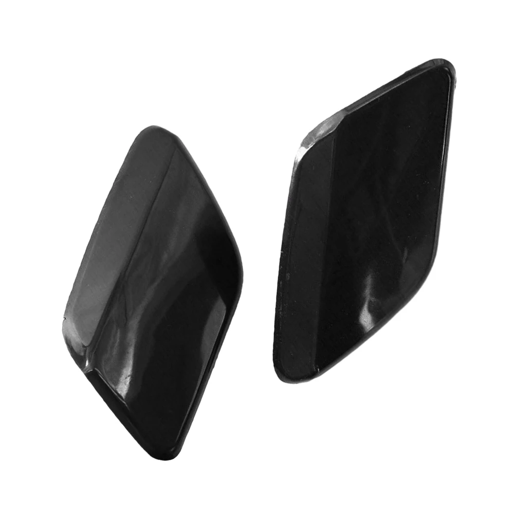 2Pcs Front Headlight Washer Cap Cover Left+Right For Volvo S60 2011 2012 2013 39802699 39802681