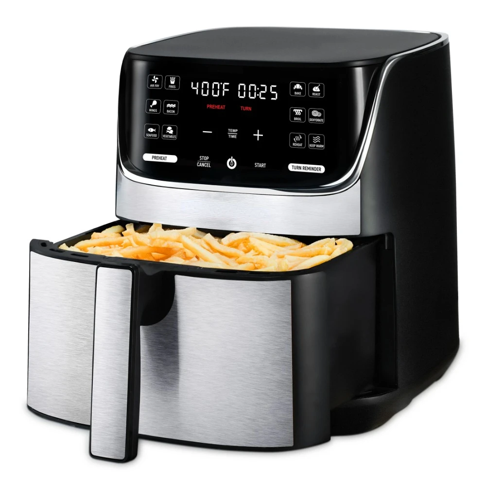 Digital Air Fryer with 12-One Touch Presets,  New, 13.5 in