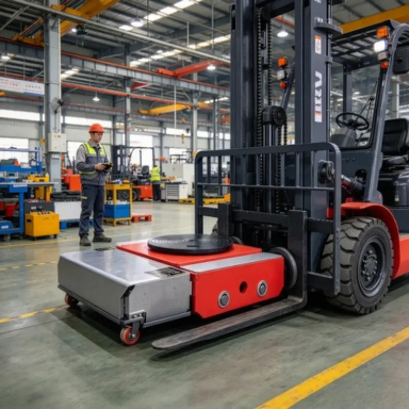 For Heavy Cargo Transport Electric Tank Carrier Wireless Remote Control Load Moving Skates Work Use Site Project