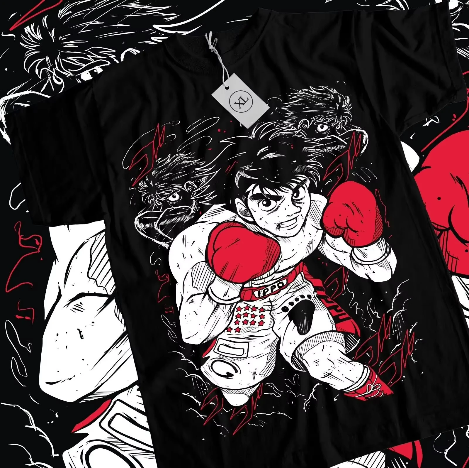 Hajime No Ippo T-shirt Kamogawa Boxen Gym Ippo Makunouchi Kbg Sport Shirt Grafik T Shirts Y2k Top Frauen Kleidung