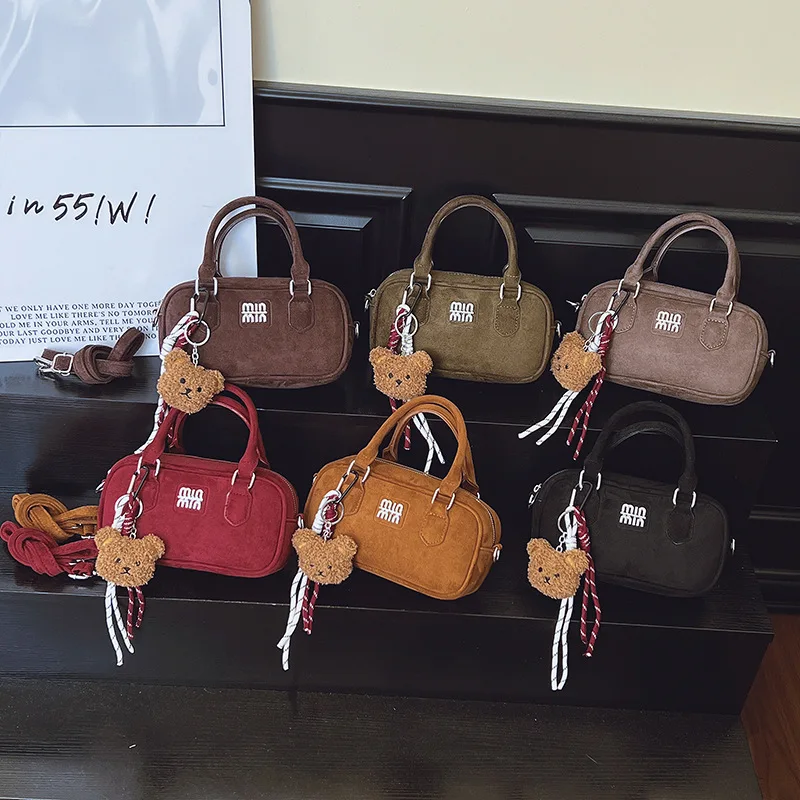 

Elegant Retro Shoulder Bag 2025 New for Women, Luxury Soft Leather Crossbody Purse, Fashionable Brown Tote for All Occasions