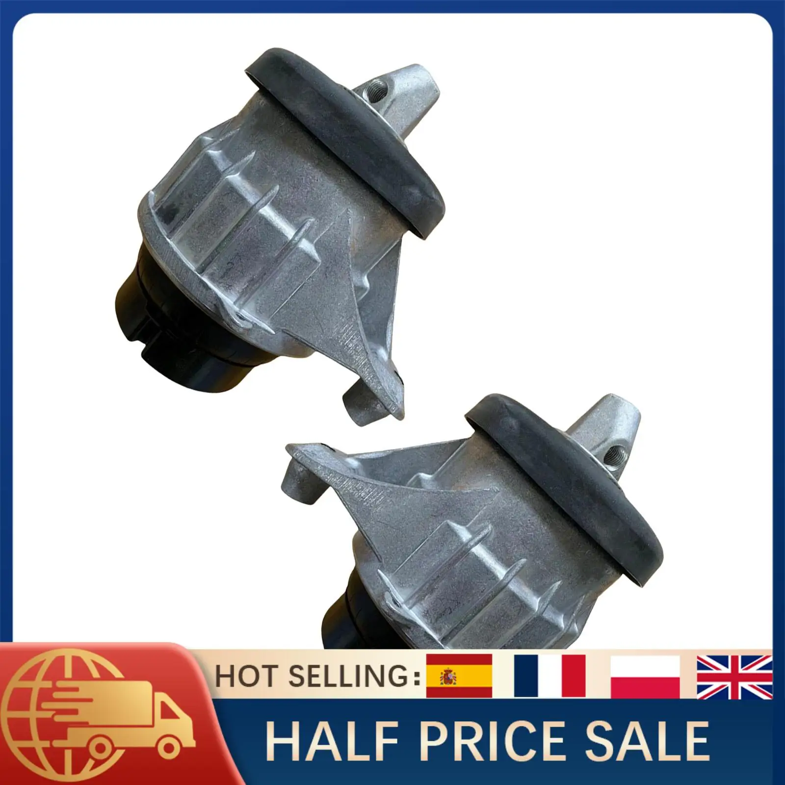 

2 шт. крепления двигателя с датчиком для Mercedes-Benz GLE-Class W167 2020-2023 A1672407200 A1672407300