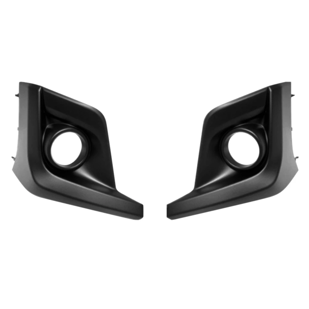 1 Pair for Subaru XV Crosstrek 2018 2019 2020 Front Bumper Fog Lamp Frame Cover Fog Light Trim Bezel Cap