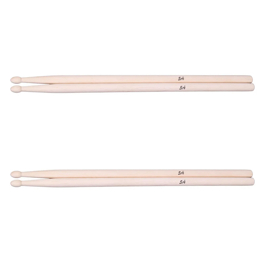 

2 Pairs Maple Sticks Percussion Drum Tool Accessories Drumstick Performance Drumsticks Stage Wood