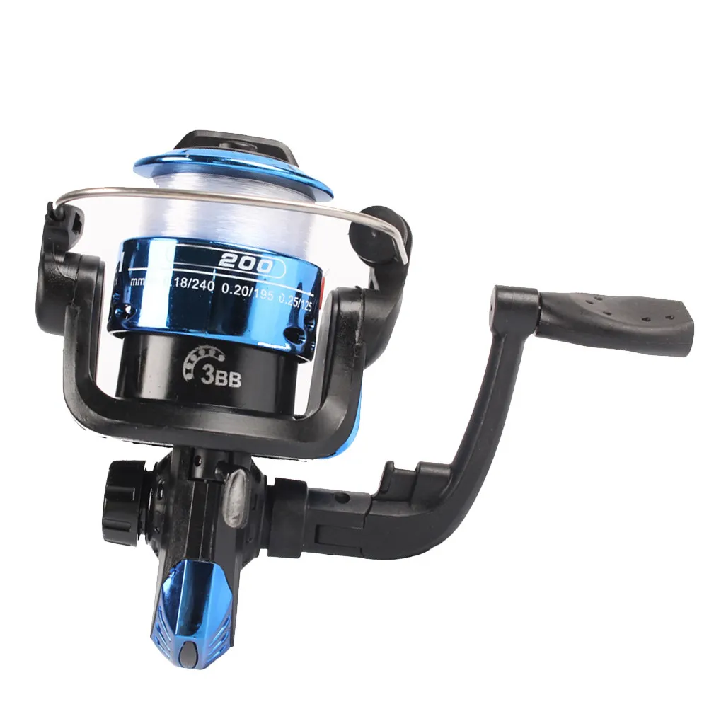 3 Ball Bearing Fishing Reel 5.2:1 Gear Ratio Left Right Hand Swap High Speed Smooth Performance Fishing Reel for Saltwater