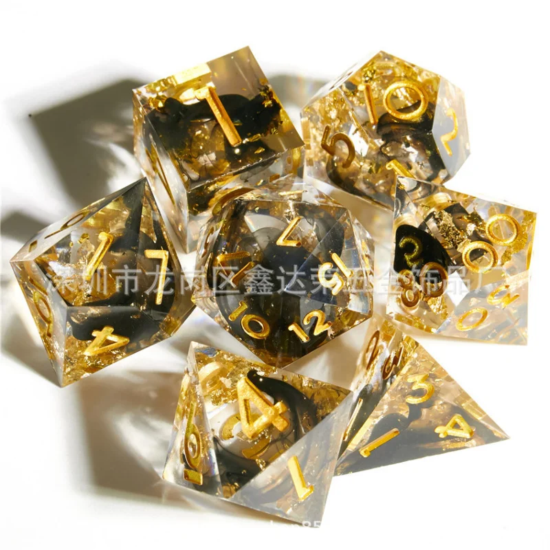 SOURCE Manufacturer Sharp Angle Resin Dice Suit Sharp Dice Ke Suluduo Surface DiceDNDRunning Sieve