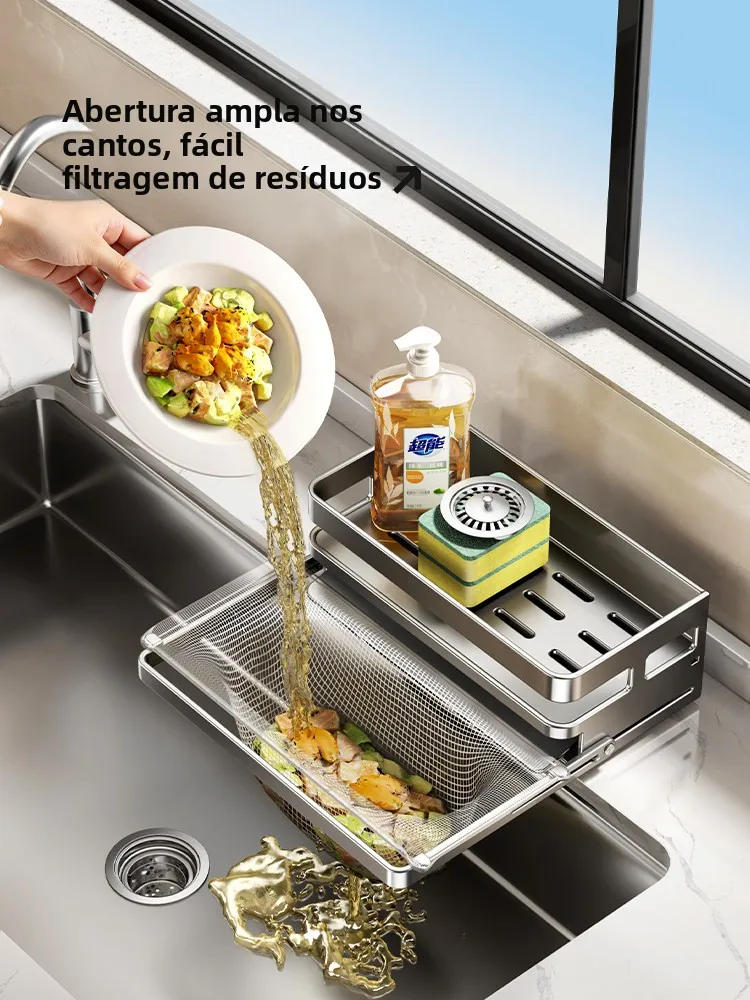 キッチンシンク排水ラック食器洗い用フィルターネットスタンド使い捨て残飯洗浄プールプラットフォーム排水口