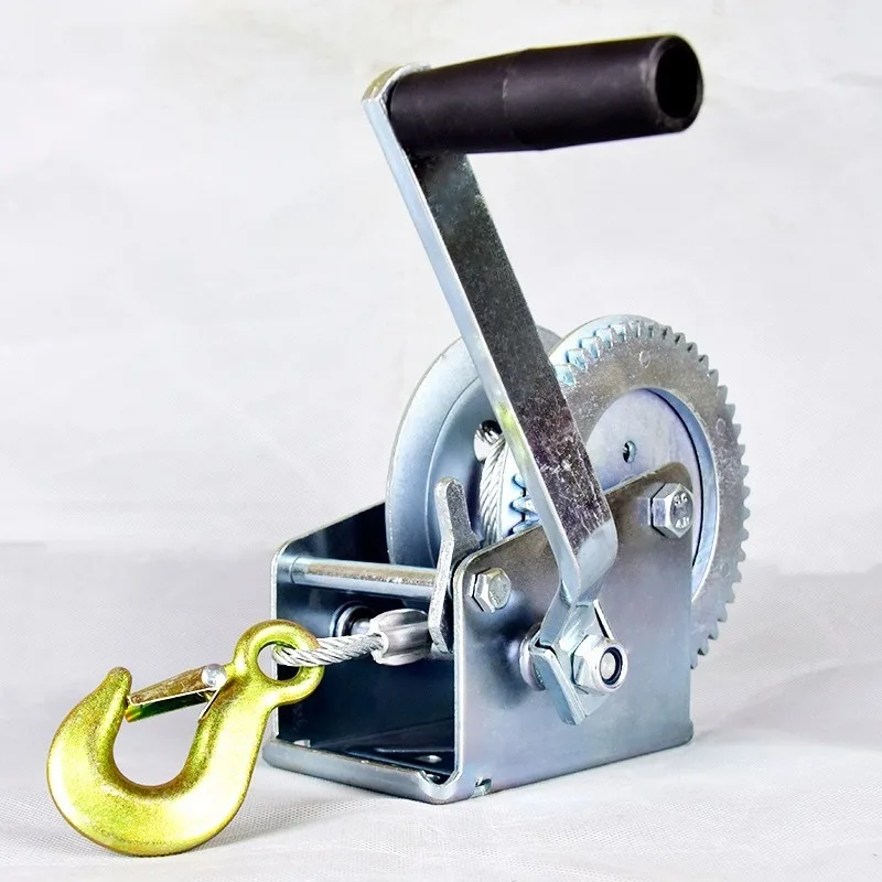 Hand Winch Manual Winch Wire Rope Traction Hoisting Winch Complete Specifications
