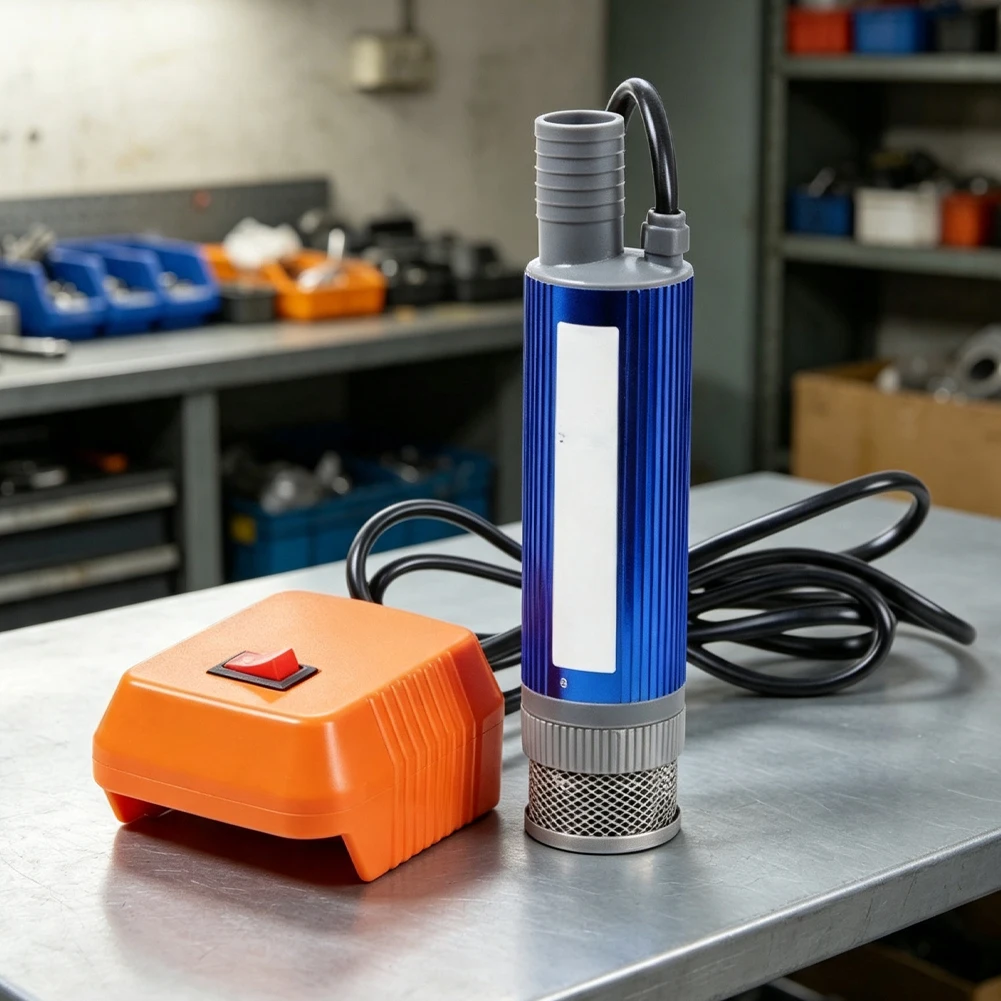 For 21V Lithium Powered Fuel Pump with 40 to 60 Liters per Minute Flow Rate and 4-6 Meter Lift for Oil Water and Diesel Transfer