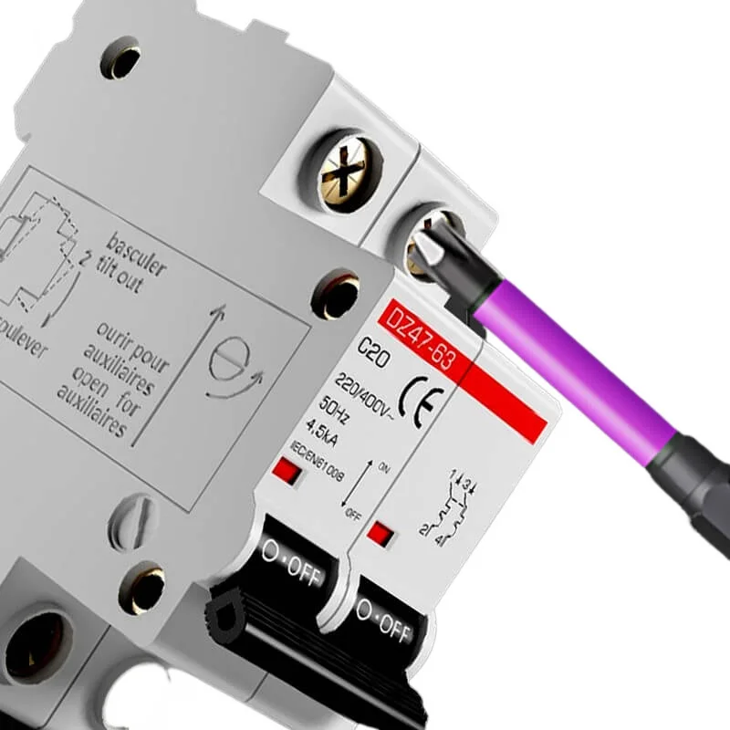65/110mm  FPH2 Electrician Bit Nutdrivers Magnetic Special Slotted Cross Screwdriver Bit For Socket Switch Hand Tools