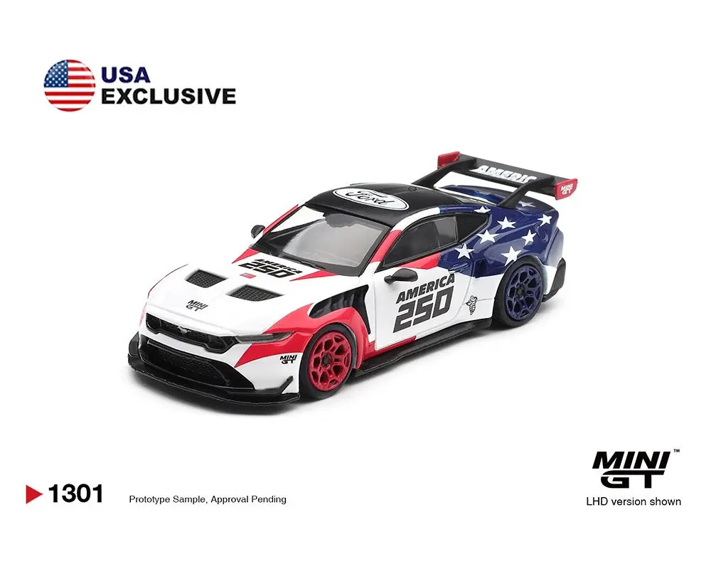 MINIGT 1/64 Chevrolet Corvette ZR1 America 250 Special Edition