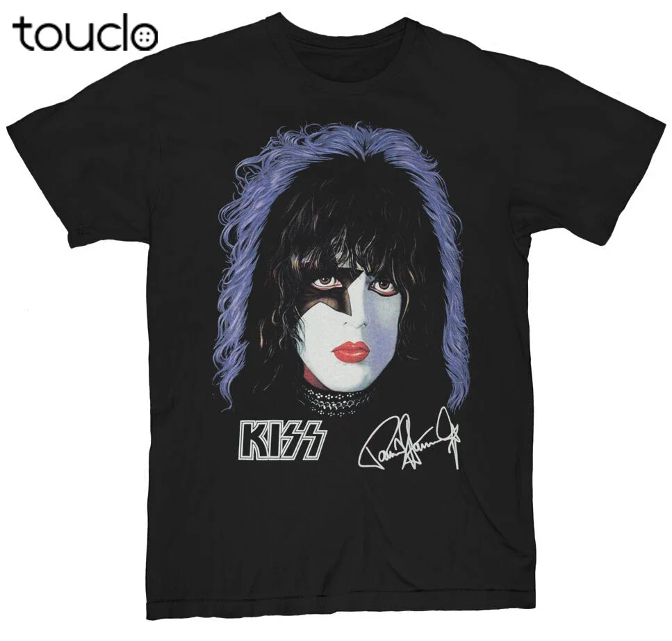 Kiss Paul Stanley Mens Black Rock T Shirt New S M L Xl 2Xl 3Xl