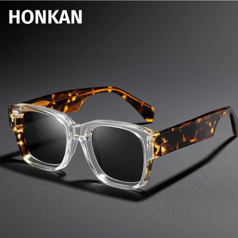 

Fashion Polarized Men Sunglasses Big Frame Square Personalized Design Sun Glasses Women Travel Party UV400 Eyewear