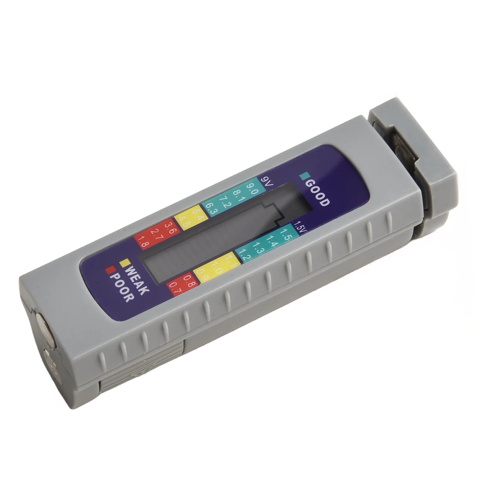 Grey Battery Load Tester Household Battery Diagnostic Device Handheld Tool Diagnostic Tool Household Battery Management