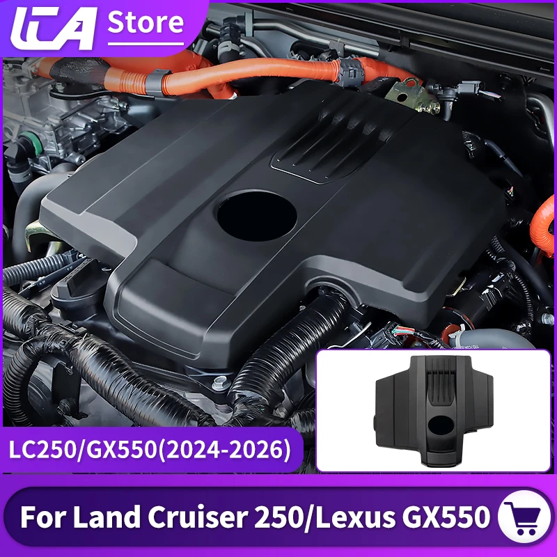 

For Toyota Land Cruiser 250 Prado LC250 2024 2025 Lexus 550 Car Engine Hood Protective Cover Anti-Scratch Dustproof Accessories