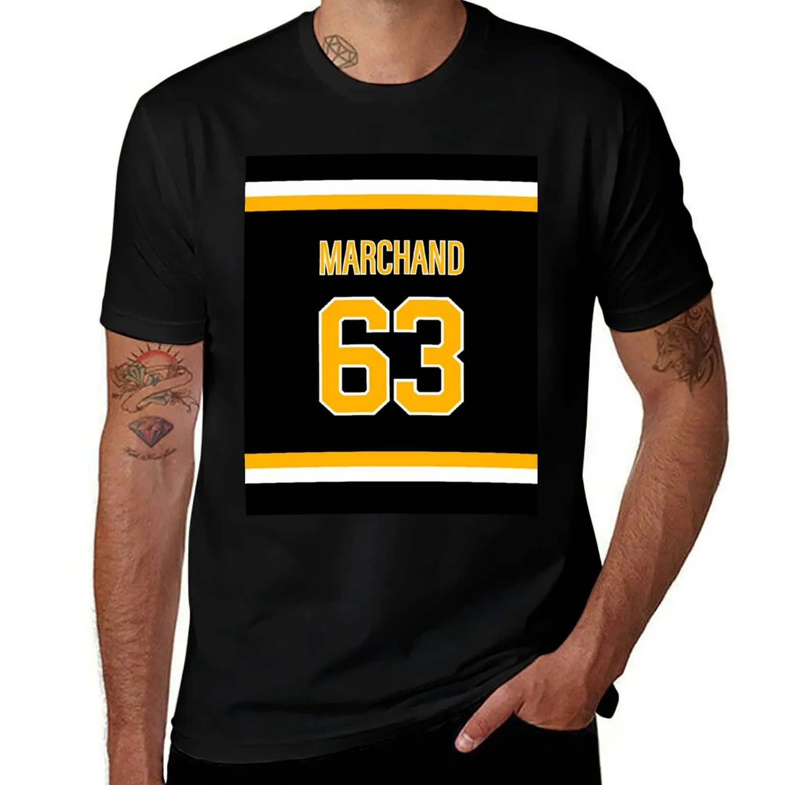

Brad Marchand Jersey T-Shirt cotton t shirt man t shirt man designer funny t shirts man T-Shirt