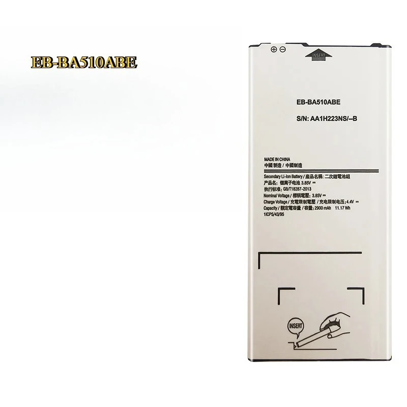 New Replacement Mobile Phone Battery 3.85V 3300mAh EB-BA500ABE EB-BA510ABE EB-BA520ABE For Samsung Galaxy A5 A520F A520 A510