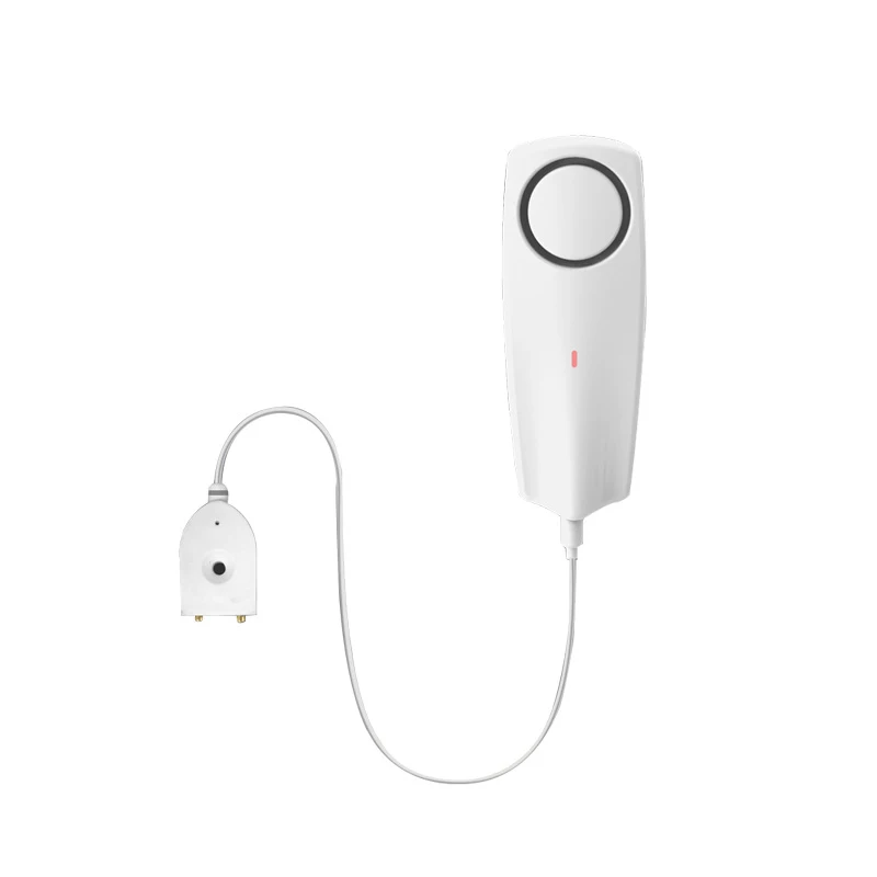 

Tuya WiFi Water Leakage Sensor Built-in Rechargeable Battery Alarm 80dB Sound Remote Monitoring For Home