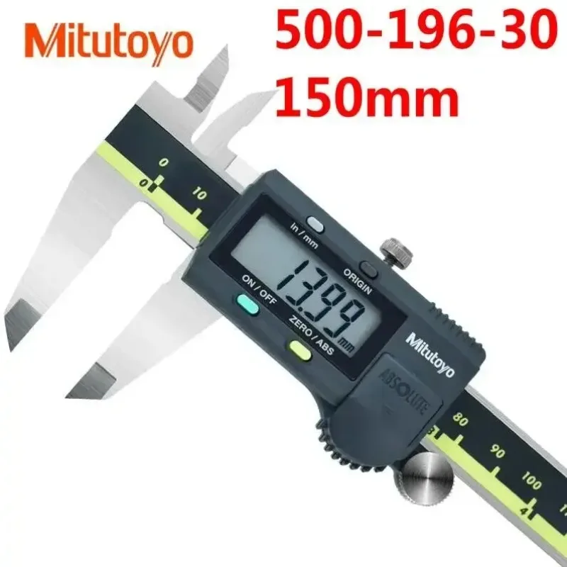 

Mitutoyo Absolute Caliper Digital 150mm/0-6 Digimatic Vernier Caliper 500-196-30 Measuring Carpenter Tools